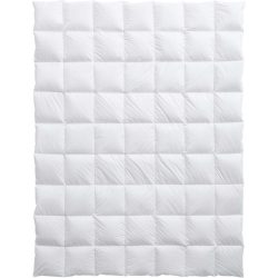 Billerbeck Daunenduvet Bern Weiss Baumwolle 240 cm 240 cm Gänsedaunen - Daunenduvet