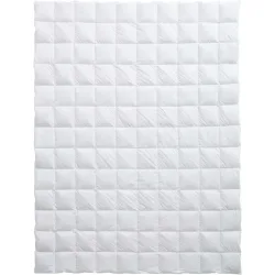 Billerbeck Daunenduvet Lugano Weiss Baumwolle 240 cm 240 cm Gänsedaunen - Daunenduvet