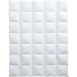 Billerbeck Daunenduvet Climabalance Classic Weiss Baumwolle 160 cm 210 cm Gänsedaunen - Daunenduvet