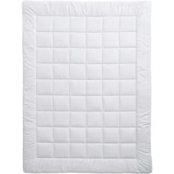 Billerbeck Schurwollduvet Meisterklasse Uno Weiss Wolle 240 cm Schurwolle - Schurwollduvet