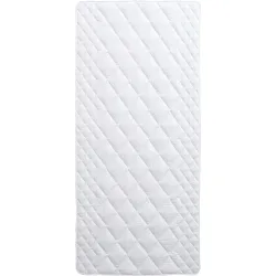 Billerbeck Matratzenauflage Cottona Weiss Baumwolle 200 cm 140 cm - Matratzenauflage