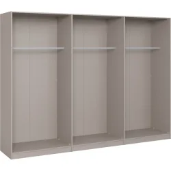 Schrankzubehör Arena Collection Braun Holz 300 cm 56 cm 220 cm - Farbe: nougat - Material: Holzwerkstoff - Schweizer Möbelhersteller - Schrankzubehör
