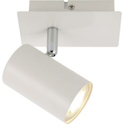 Spot Basiano Weiss Metall 8 cm 12 cm - Spot