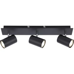 Spot Basiano Schwarz Metall 45 cm 12 cm - Spot