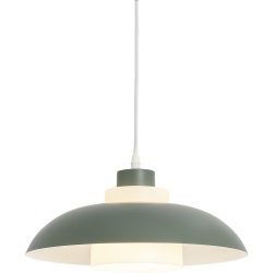 Pendellampe Clemente Grün Metall 30 cm 120 cm - Pendellampe