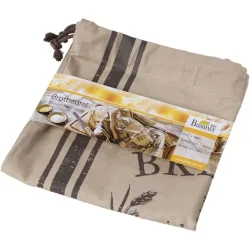 BIRKMANN - Brotbeutel, 38 x 45 cm, Braun