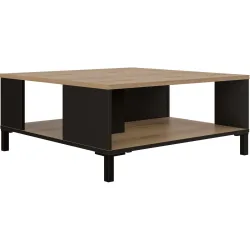 Salontisch Tamira Braun Holz 81 cm - Farbe: eiche - Material: Holzwerkstoff - Salontisch