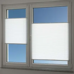 Sun+Shadow Plissee Curtain & more - Farbe: Weiss - Material: Polyester - Plissee