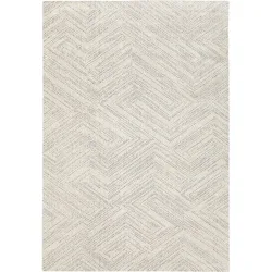 Teppich Siroc Beige/Grau Polyester 200 cm 290 cm - Farbe: Creme Grau - Teppich