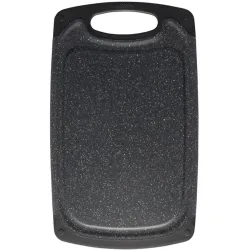 Schneidebrett Basic Kitchen Schwarz Kunststoff 31.5 cm 20 cm - Schneidebrett