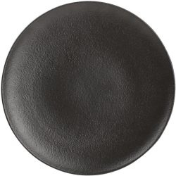 Teller Black Dusk Schwarz Porzellan 27 cm - Teller