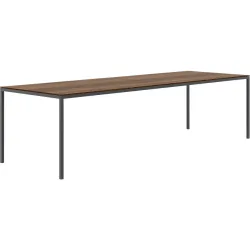 WILLISAU SWITZERLAND Esstisch Willisau Lido Amerik. Nussbaum massiv 240 cm - Material: Holz - Tisch