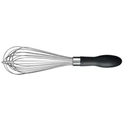 OXO Schneebesen Snowy Schwarz Edelstahl/Kunststoff 6.99 cm - Schneebesen