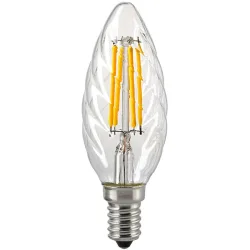 Bulbs Leuchtmittel Liun Glas E14 4.5 W - Farbe: klar - LED - Leuchtmittel- LED Leuchtmittel