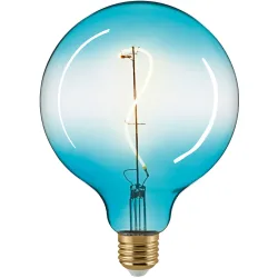 Bulbs Leuchtmittel Pirmin Glas E27 4 W - Farbe: blau - LED - Leuchtmittel- LED Leuchtmittel
