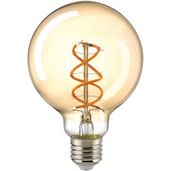 Bulbs Leuchtmittel Menga Glas E27 5.5 W - Farbe: Gold - LED - Leuchtmittel- LED Leuchtmittel
