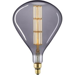 Bulbs Leuchtmittel Onna Glas E27 8 W - Farbe: titan - LED - Leuchtmittel- LED Leuchtmittel