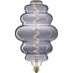 Bulbs Leuchtmittel Onna Glas E27 6 W - Farbe: titan - LED - Leuchtmittel- LED Leuchtmittel
