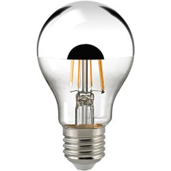 Bulbs Leuchtmittel Liun Glas E27 7 W - Farbe: silber - LED - Leuchtmittel- LED Leuchtmittel