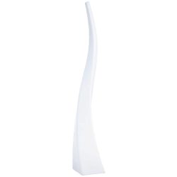 Stehlampe aussen Hely Weiss 26 cm 168 cm - Material: Polycarbonat - Stehlampe aussen
