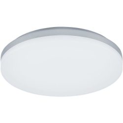 Deckenlampe Gideon Silber 22 cm 5 cm - LED - Material: Aluminium / Acrylglas - Deckenlampe- LED Energiesparlampe