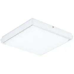 Deckenlampe Irma Weiss 24 cm 3.8 cm - LED - Material: Aluminium / Acrylglas - Deckenlampe- LED Energiesparlampe