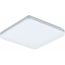 Deckenlampe Adeline Silber 26 cm 4.3 cm - LED - Material: Aluminium / Acrylglas - Deckenlampe- LED Energiesparlampe