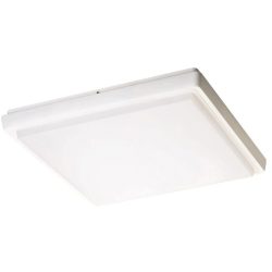 Deckenlampe Irma Weiss 34 cm 4.7 cm - LED - Material: Aluminium / Acrylglas - Deckenlampe- LED Energiesparlampe