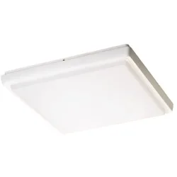 Deckenlampe Irma Weiss 34 cm 4.7 cm - LED - Material: Aluminium / Acrylglas - Deckenlampe- LED Energiesparlampe