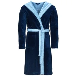 VOSSEN - Poppy Bademantel, für Damen, Saphirblau, Größe M