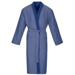 Bugatti - Giovanni Bademantel, für Herren, Blau Denim Dunkel, Größe M
