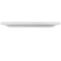 Wandtablar Fohla Weiss MDF/Holz 120 cm 5 cm - Material: MDF/Holzwerkstoff - Wandtablar