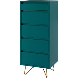 Kommode Saija Blau MDF 45 cm 40 cm - Kommode
