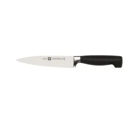 Zwilling Fleischmesser Vier Sterne Grau Stahl 28 cm 3 cm - Fleischmesser