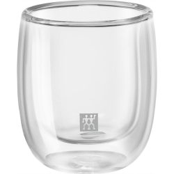 Zwilling - Sorrento - Doppelwandiges Espresso-Glas, 80 ml (2-er Set), One Size