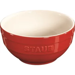 Schüssel STAUB Rot Keramik 12 cm 6.5 cm - Schüssel