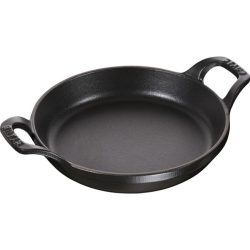 Auflaufform STAUB Schwarz Metall 20 cm 0 cm 20 cm - Material: Gusseisen - Auflaufform