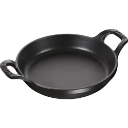 Auflaufform STAUB Schwarz Metall 22 cm 0 cm 16 cm - Material: Gusseisen - Auflaufform