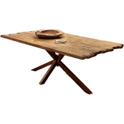 Esstisch Gioia Braun Holz 160 cm - Farbe: natur - Material: Recyceltes Teak massiv - Esstisch