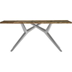 Esstisch Elia Mehrfarbig Holz 160 cm - Farbe: Bunt - Material: Altholz - Esstisch