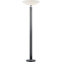Designer-Stehlampe Bankamp Pure F anthrazit dimmbar H 179 cm - LED - Lichtfarbe: Extra warmweiss - Material: Glas - Designer-Stehlampe- LED