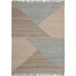 Teppich Skuld Beige Wolle 170 cm 240 cm - Teppich