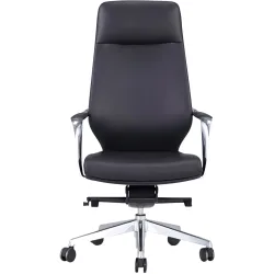 Bürostuhl Stewart Schwarz Kunstleder 63 cm 120.5 cm - Material: Polyurethan Kunstleder - Bürostuhl