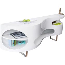 Sideboard Brick Weiss MDF 200 cm 60 cm - Sideboard
