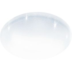 Eglo Deckenlampe Gambara Transparent Stahl/Kunststoff 8.5 cm - Farbe: glas - LED - Lichtfarbe: Warmweiss - Tageslichtweiss - Material: