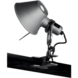 Designer-Wandlampe Artemide Tolomeo Pinza - Farbe: alufarbig - LED - Lichtfarbe: Extra warmweiss - Material: Aluminium/Stahl - Designer-Wandlampe- LED