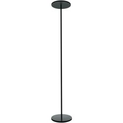 Designer-Stehlampe Artemide Athena dimmbar D 32 cm H 183 cm - Farbe: schwarz - LED - Lichtfarbe: Extra warmweiss - Material: Aluminium/Stahl -
