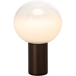 Designer-Tischlampe Artemide Laguna E14 bronze D 16 cm H 24 cm - Material: Glas - Designer-Tischlampe