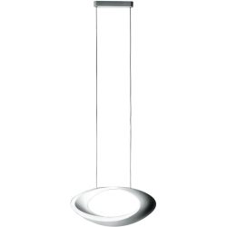 Designer-Pendellampe Artemide Cabildo D 41 cm - Farbe: Weiss - LED - Lichtfarbe: Extra warmweiss - Material: Aluminium - Designer-Pendellampe- LED