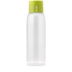 Trinkflasche Joseph Joseph Dot Grün/Transparent Kunststoff 7 cm 23.5 cm 0.6 l - Farbe: transparent/grün - Trinkflasche